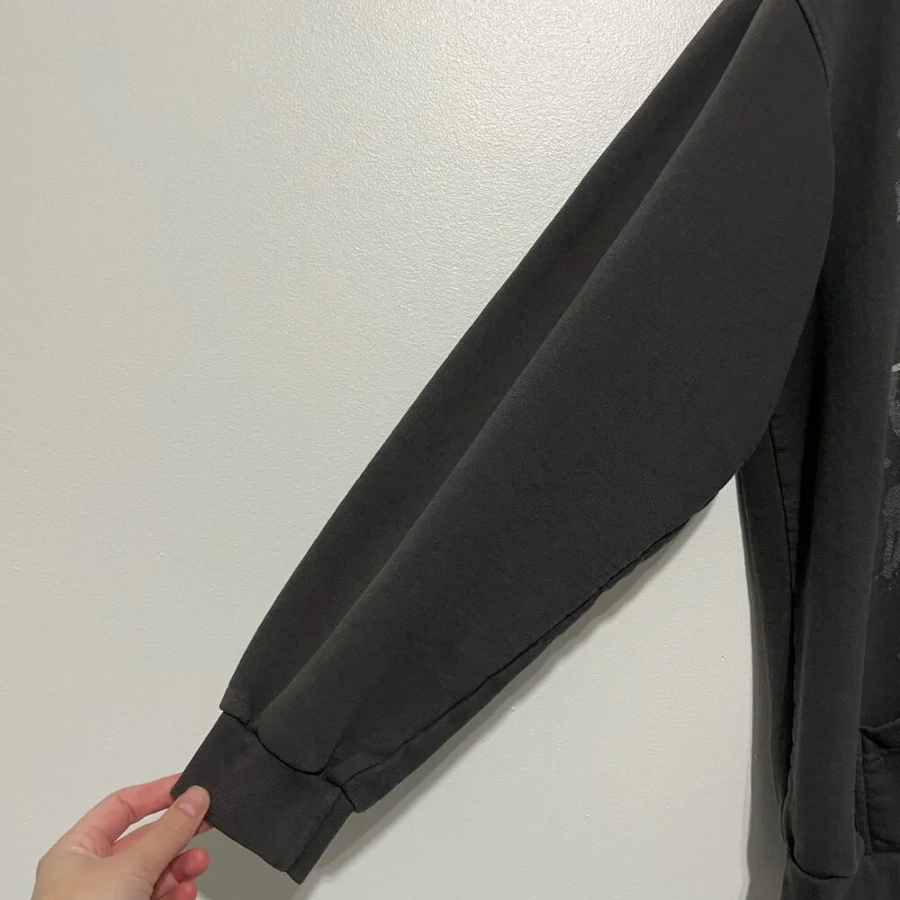 Toby Keith Hammer Down Full Zip Hoodie S/M Concert Merch Grunge Y2K Streetwear - Picture 5 of 10